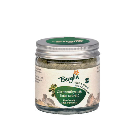 Gewürzsalz Zitronen-Thymian Bio