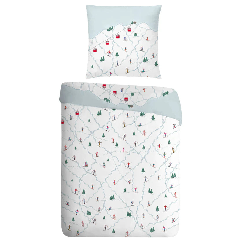 Bettwäsche Gondel - Skipiste