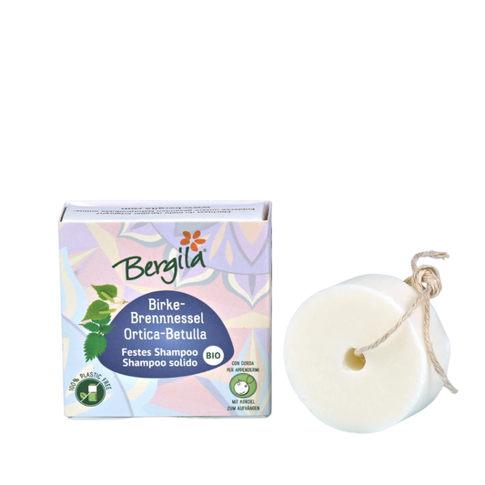 Festes Bio-Shampoo mit Brennnessel & Birke