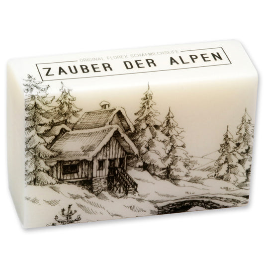 Schafmilchseife „Zauber der Alpen“ mit Edelweiß