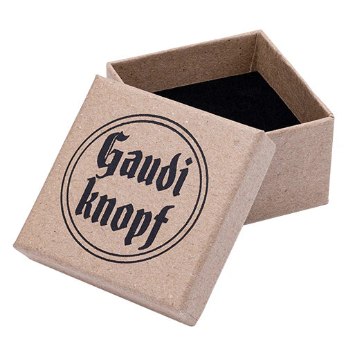 Anstecker Edelweiß blau