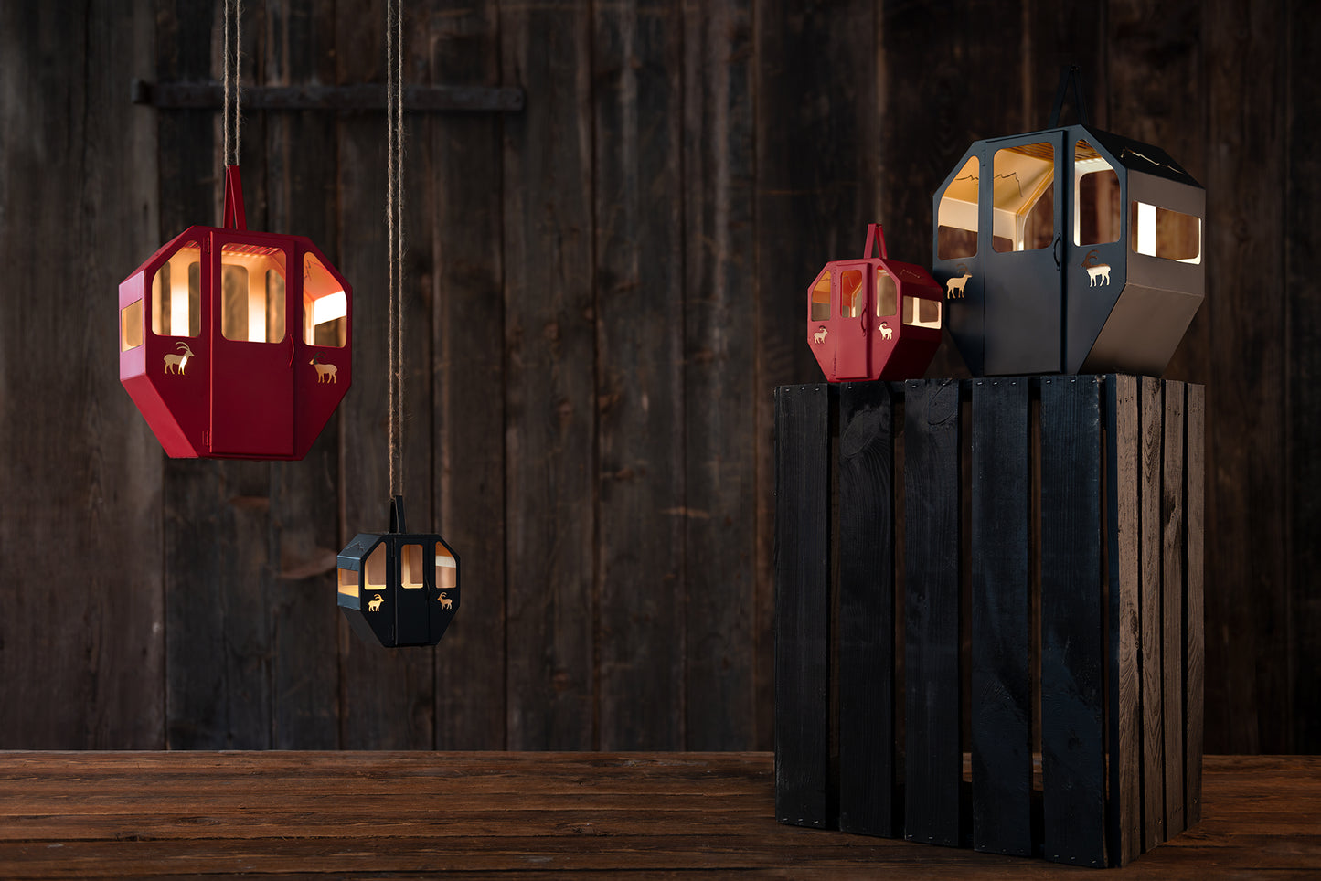 Gondel rot mini