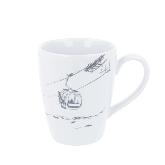 Tasse Gondel weiß