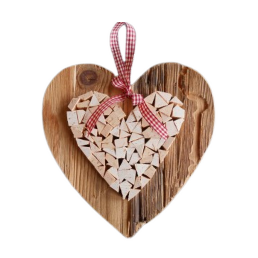 Herz Zirbe - Altholz