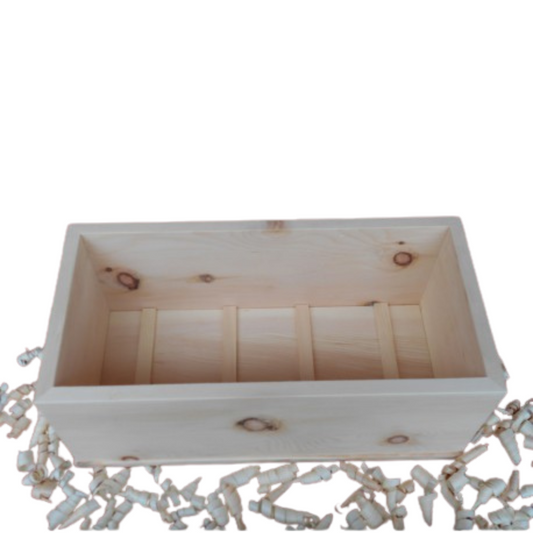 Zirben Brotdose rechteckig