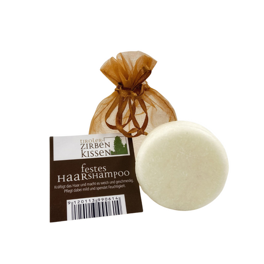 Festes Haarshampoo Zirbe