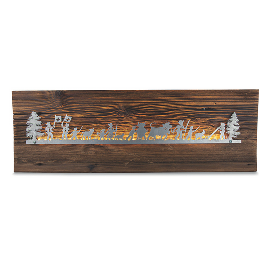 LED Kunst im Chalet "La Suisse"