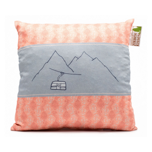 Zirbenkissen 25 x 25 Bergbahn