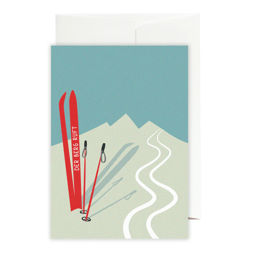 Grußkarte - Der Berg ruft