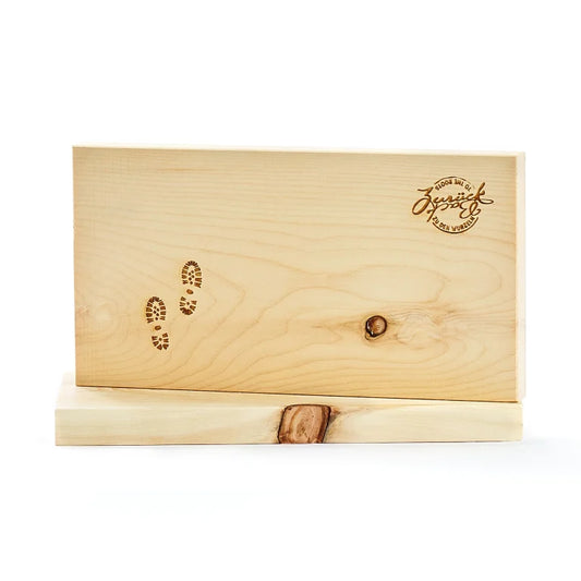 Jausenbrett Zirbe - Schuhplattler