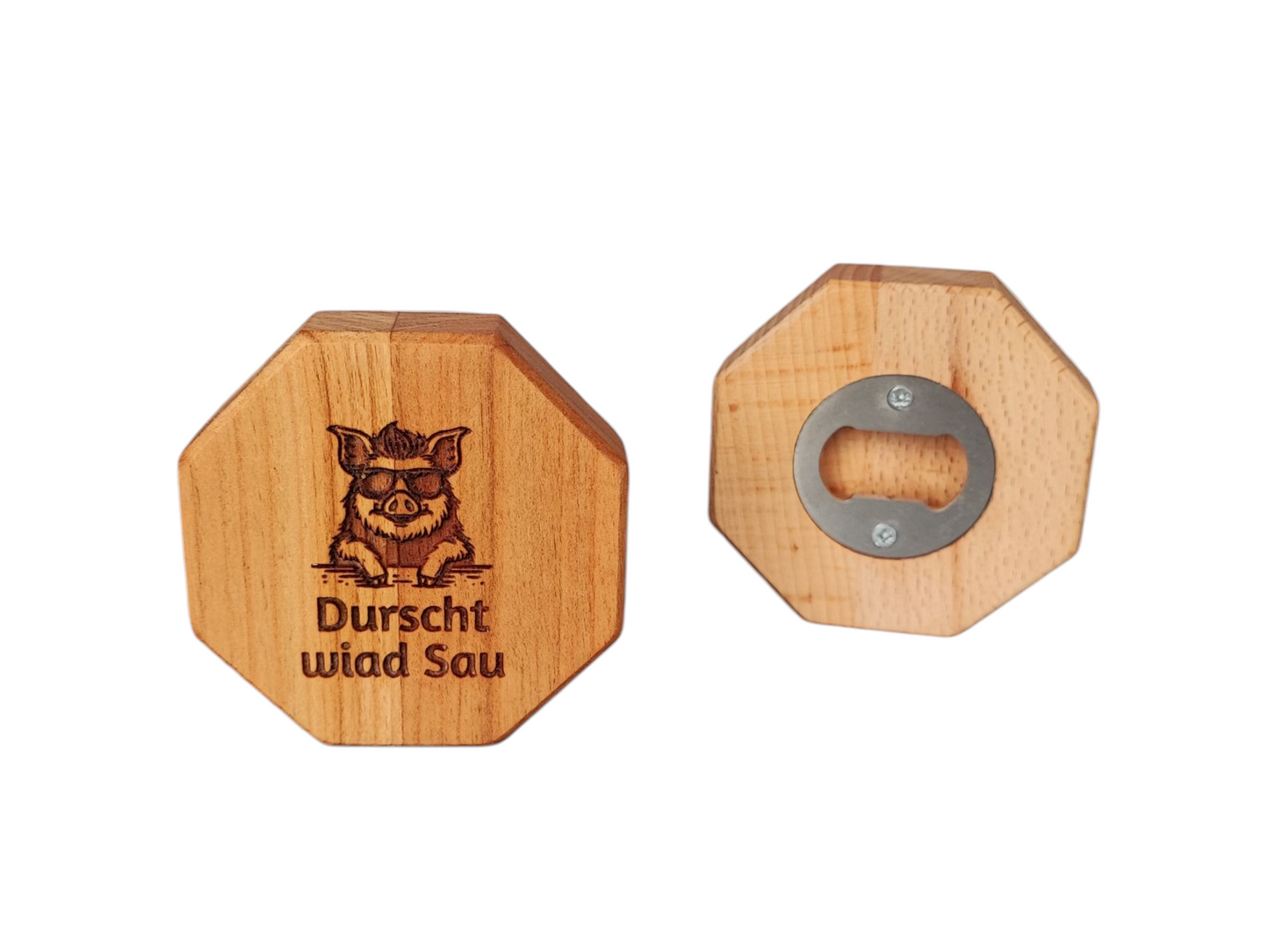 Flaschenöffner "Durscht wiad Sau"