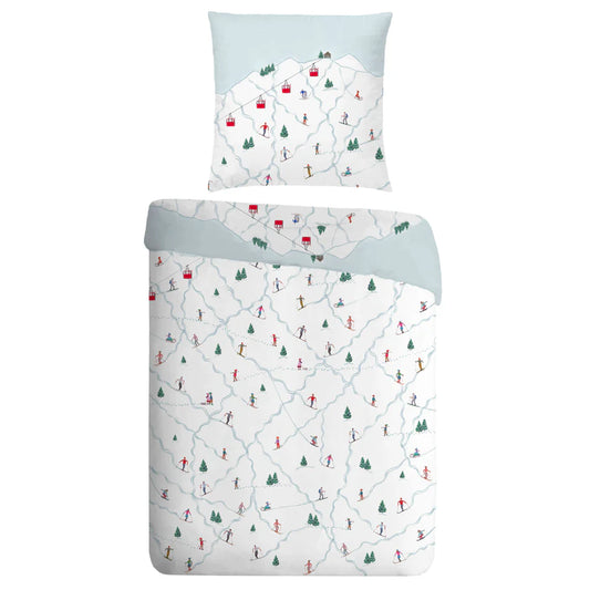 Bettwäsche Gondel - Skipiste