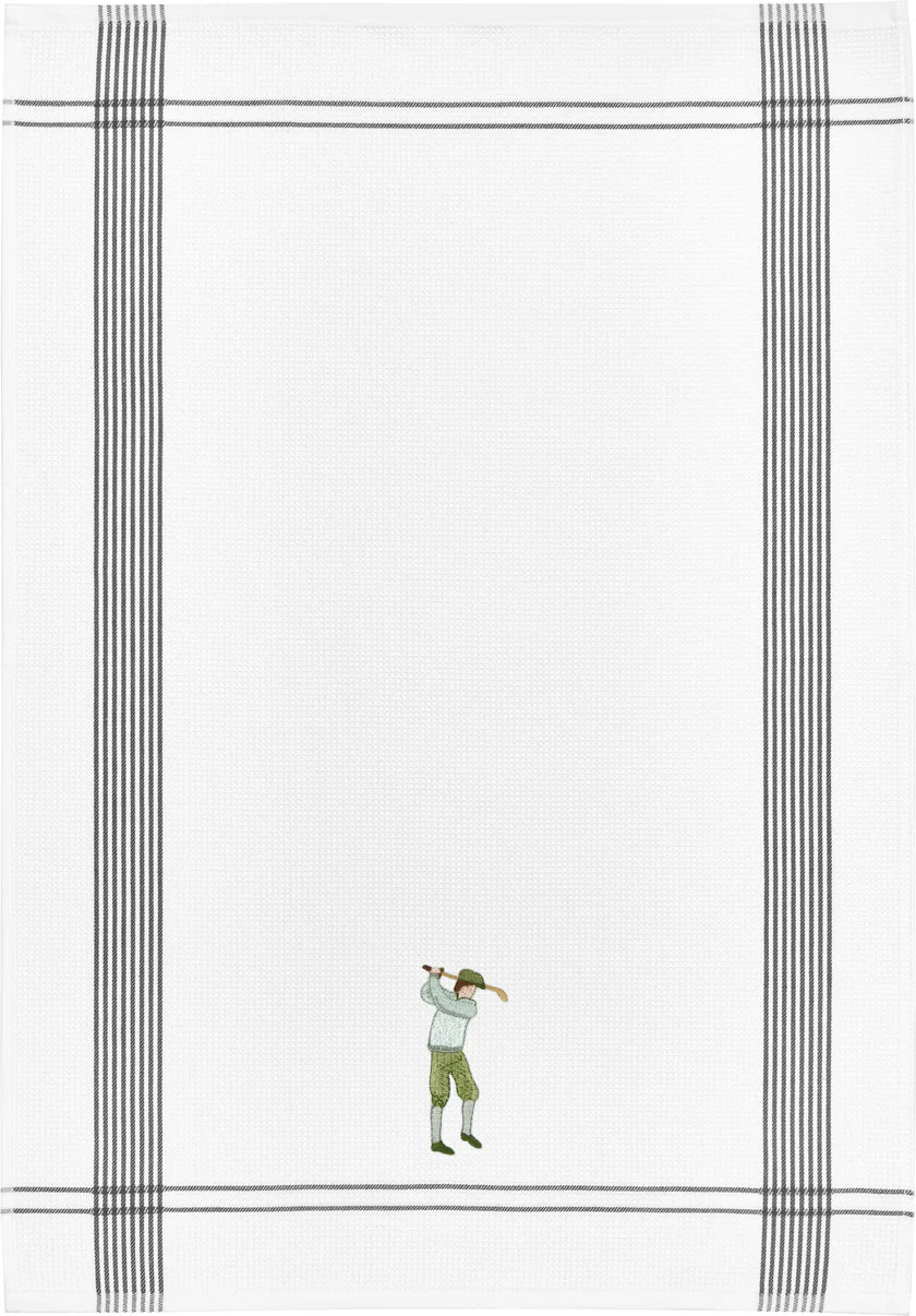 Geschirrtuch Golfer