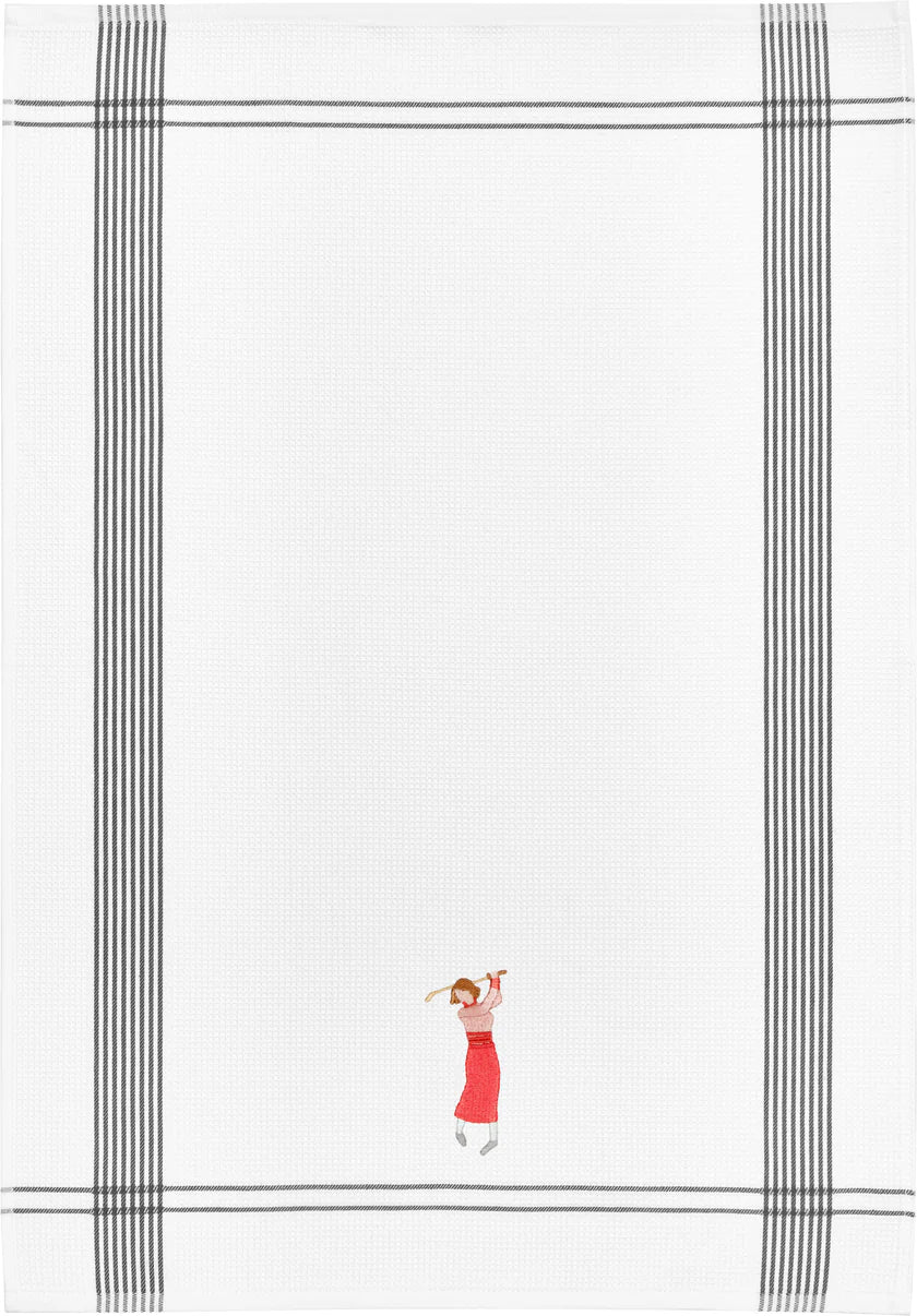 Geschirrtuch Golferin