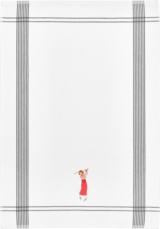 Geschirrtuch Golferin