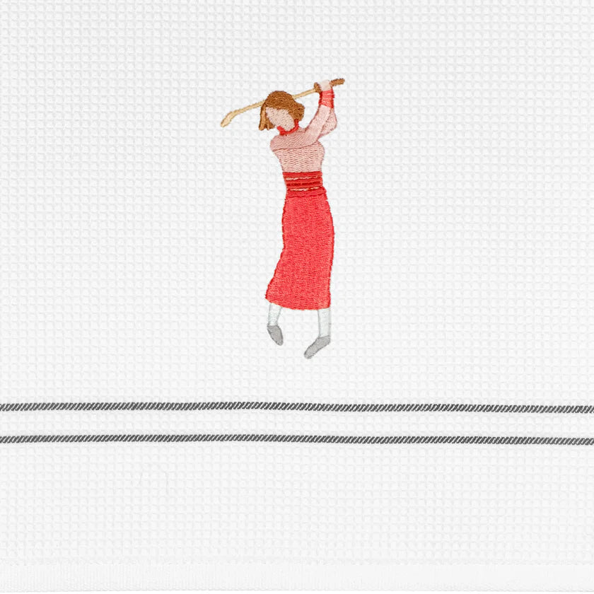 Geschirrtuch Golferin