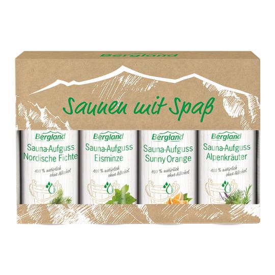 Saunaaufguss 4er-Set à 50 ml