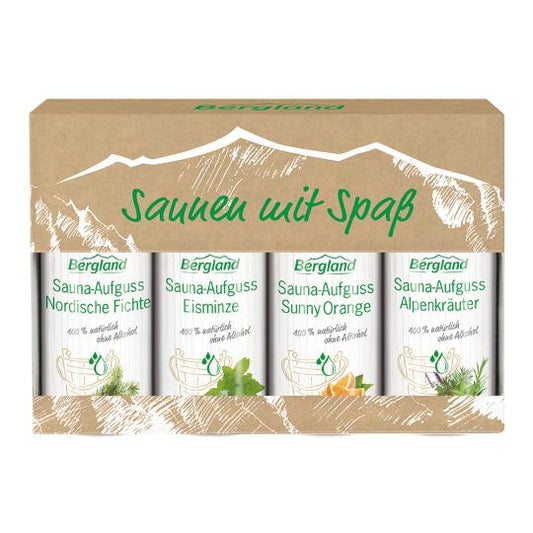 Saunaaufguss 4er-Set à 50 ml