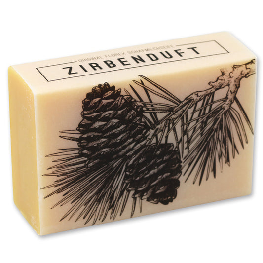 Schafmilchseife „Zirbenduft“ mit Zirbenöl