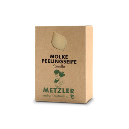 Handgemachte Molke Peelingseife, 90 gr.