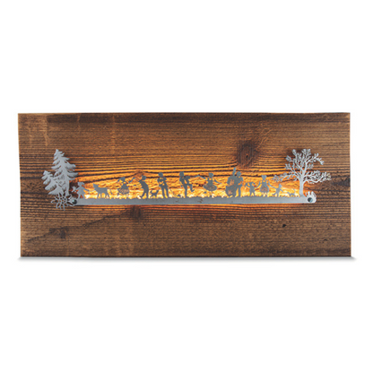 LED Kunst im Chalet "Fête de la musique"