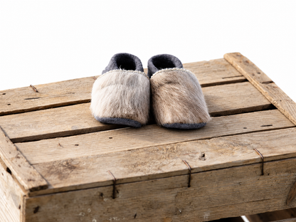 Kuhfell Krabbel und Lauflernschuhe Grösse 22/23