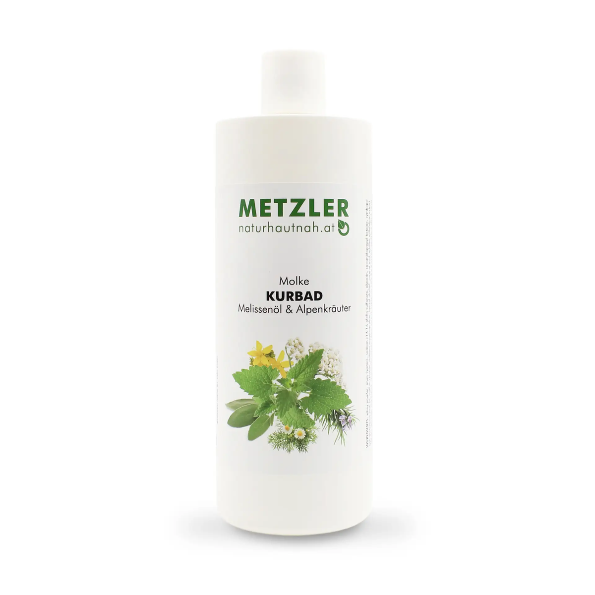 Molke Kurbad mit Melissenöl & Alpenkräutern, 500 ml