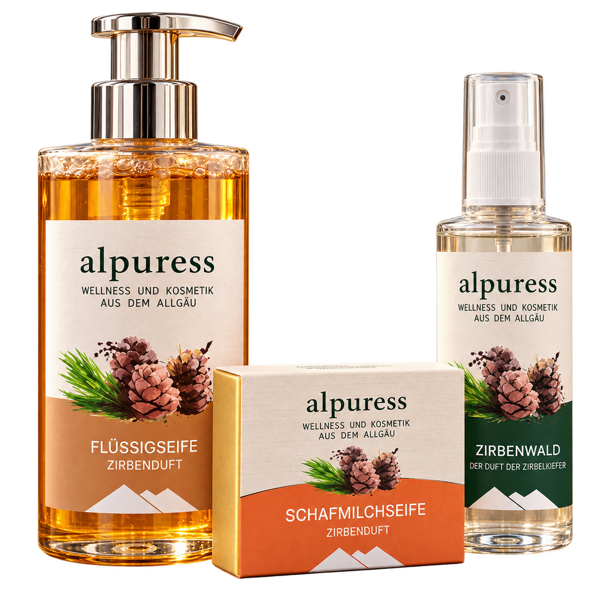 Zirbenwald-Set von alpuress