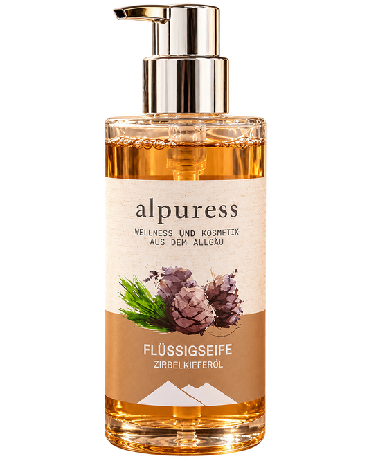 Flüssigseife Zirbe mit biologischer Schafmilch, 400 ml
