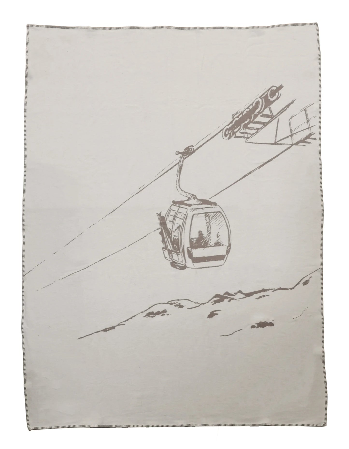 Decke "Alpine Moments" Gondel