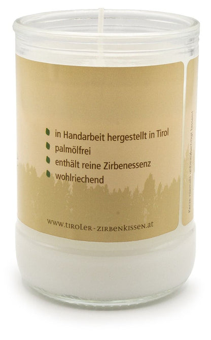 Zirbenduftkerze