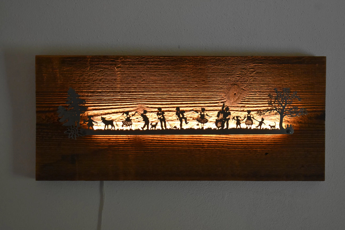 LED Kunst im Chalet "Fête de la musique"