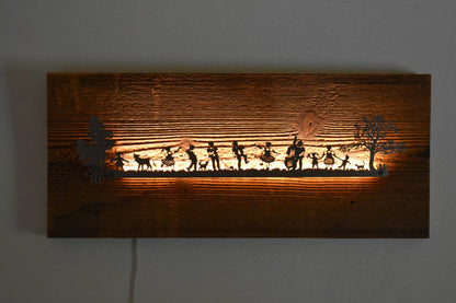 LED Kunst im Chalet "Fête de la musique"