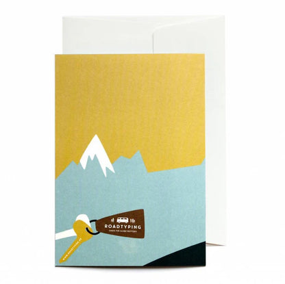 Grußkarte - Let the Adventure Begin