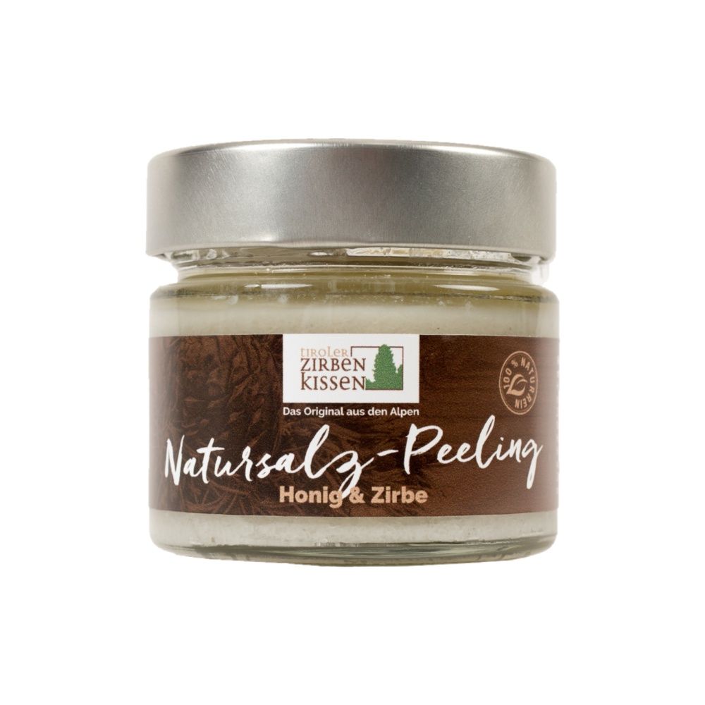 Natursalzpeeling Zirbe-Honig