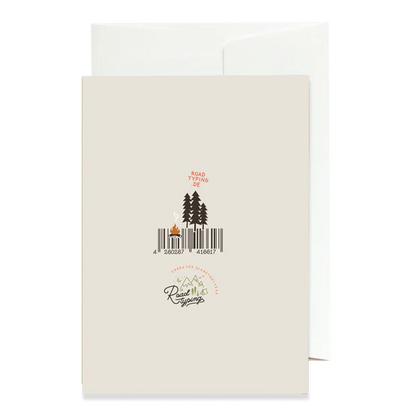 Grußkarte - Never Stop Exploring